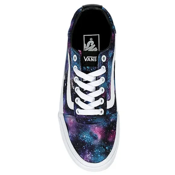 NWT Vans Ward Galaxy Sneakers, Stylish Skate-Inspired Shoes - Unisex Size 8